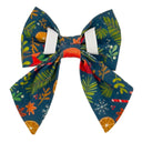 Winter Woodland Sailor Bow