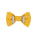 Buttercup Yellow Dots Bow