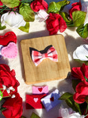 Love Checkered Plaid Bow