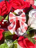 Love Checkered Plaid Sailor Bow