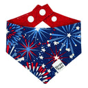 Firework Skies Pet Bandana
