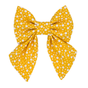 Buttercup Yellow Dots Sailor Bow