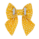 Buttercup Yellow Dots Sailor Bow