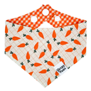 Plaid Carrots Pet Bandana
