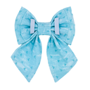 Blue Hearts Sailor Bow
