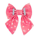 Pink Hearts Sailor Bow