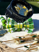 Shamrock Plaid Bow