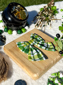 Shamrock Plaid Sailor Bow