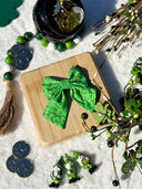 Clover Field Sailor Bow