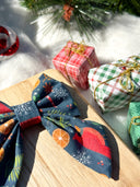 Winter Woodland Sailor Bow