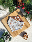 Reindeer Snowglobe Bandana