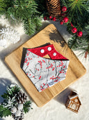 Holly Berry Branches Bandana