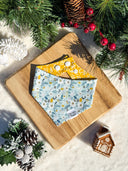Golden Winter Woods Bandana