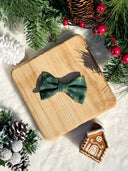 Evergreen Snowflake Bow