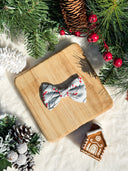 Holly Berry Branches Bow