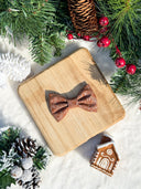 Gingerbread Brown Bow