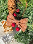 Gingerbread Brown Bow