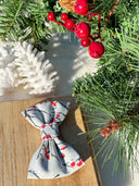 Holly Berry Branches Bow