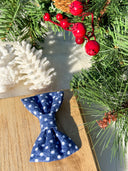 Midnight Snowfall Backing Bow