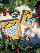 Golden Winter Woods Bow