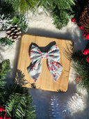 Holly Berry Branches Sailor Bow