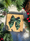Evergreen Snowflake Sailor Bow