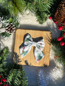 Winter Cabin Ski Trail Sailor Bow