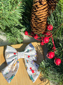 Snowy Playground Sailor Bow