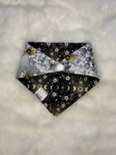 Bee a Star - Pet dog cat snap on reversible pet bandana accessories