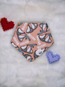 Just Hugs and Kisses - Pet dog cat snap on reversible pet bandana accessories