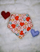 Sweetheart Candies - Pet dog cat snap on reversible pet bandana accessories