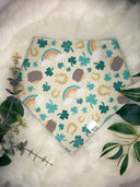 Pot of Gold - Pet dog cat snap on reversible pet bandana accessories