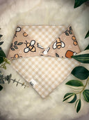 Sweet as a Honey Bee - Pet dog cat snap on reversible pet bandana accessories