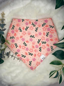 Pastel Garden - Pet dog cat snap on reversible pet bandana accessories