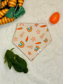 Fluffy Friends - Pet dog cat snap on reversible pet bandana accessories