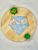 Flower Power - Pet dog cat snap on reversible pet bandana accessories
