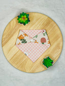 Cactus Cacti - Pet dog cat snap on reversible pet bandana accessories