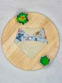 Flutter By, Butterfly - Pet dog cat snap on reversible pet bandana accessories