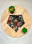 Nocturnal Spring - Pet dog cat snap on reversible pet bandana accessories