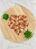 Fall Foxes - Pet dog cat snap on reversible pet bandana accessories