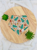 Outdoor Adventure Explorer - Pet dog cat snap on reversible pet bandana accessories