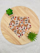 Butterfly Spooky - Pet dog cat snap on reversible pet bandana accessories