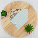 Bunch of Pumpkins - Pet dog cat snap on reversible pet bandana accessories