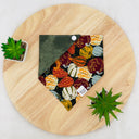 Gourds Pumpkins Squashes - Pet dog cat snap on reversible pet bandana accessories