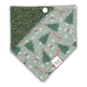 Ho Ho Ho Santa's Christmas - Pet dog cat snap on reversible pet bandana accessories