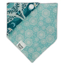 Winter Animals Penguins Polar Bear Whale - Pet dog cat snap on reversible pet bandana accessories