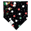 Christmas Gnomes with Gifts - Pet dog cat snap on reversible pet bandana accessories