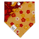 Chinese Lunar New Year Red Envelope Lantern Fortune Cookie - Pet dog cat snap on reversible pet bandana accessories