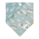 Hot Air Balloon Party in the Sky - Grim's Birthday Bandana (@sunkenplane) - Pet dog cat snap on reversible pet bandana accessories