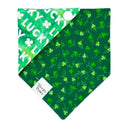 Lucky Lucky Lucky - Pet dog cat snap on reversible pet bandana accessories